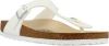 Birkenstock Gizeh norHeren vrouwelijke Birko Flor White , Wit, Dames online kopen