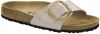 Birkenstock Madrid Grote Buckle Slippers 1015279 36 , Beige, Dames online kopen