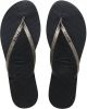 Havaianas You Shine teenslippers zwart/metallic online kopen