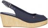 Tommy Hilfiger Pumps Fw0Fw04788 Dws Iconische Elba SL , Blauw, Dames online kopen