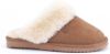 Warmbat Pantoffel Fls3210 25 Cognac Ladies Slipper Flurry Suede online kopen