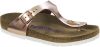 Birkenstock Teenslippers GIZEH van leer, in glans look online kopen