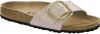 Birkenstock Madrid Grote Buckle Slippers 1015279 36 , Beige, Dames online kopen