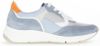 Gabor 86.475.36 Grey Blue Orange Lage sneakers online kopen