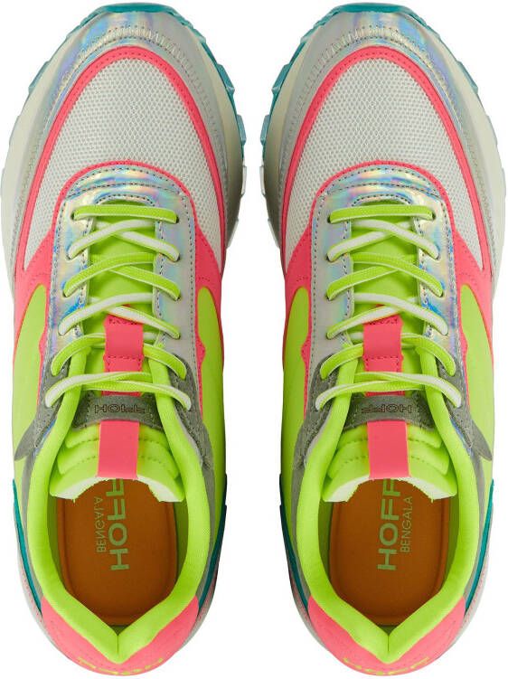 HOFF Bengala suède sneakers neon roze/multi online kopen
