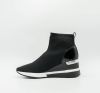 Michael Kors Skyler Stretch Knit Sock Sneakers , Zwart, Dames online kopen