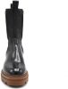 Mjus Beatrix Orzo M79225 hoge leren chelsea boots zwart/bruin online kopen