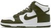 Nike Dunk high top sneakers Nike, Groen, Dames online kopen