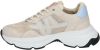 Nubikk Ross Trek Edge chunky nubuck sneakers beige/lavendel online kopen