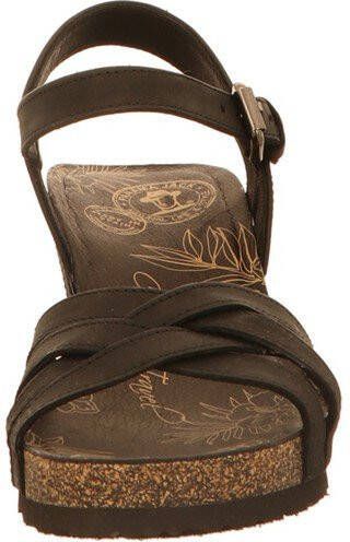Panama Jack Vera Clay B1 sandalen met sleehak cognac online kopen