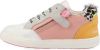 Shoesme UR22S043 F leren sneakers met glitters roze/multi online kopen