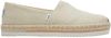 TOMS Espadrilles Espadrille Alpargata Platform Rope Beige online kopen