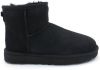 Ugg Classic Mini II laars voor Grote Kinderen in Black,, Leder online kopen