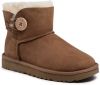 Ugg Mini Bailey Button II Laarzen voor Dames in Grey,| Shearling online kopen