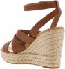 Ugg Careena Sandalen Bruin 1128251 careena clthr , Bruin, Dames online kopen