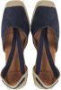 Unisa Dames leren dames espadrilles carat online kopen