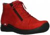 Hoge Sneakers Wolky 06606 Why 11505 donker rood nubuck online kopen