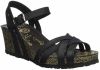 Panama Jack Vera Clay B1 sandalen met sleehak cognac online kopen