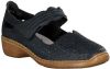 Rieker Platte sandalen , Blauw, Dames online kopen