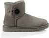 Ugg Mini Bailey Button II Laarzen voor Dames in Grey,| Shearling online kopen