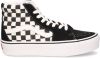 Vans Sneakers UA SK8 Hi Platform 2.0 Checkerboard Zwart online kopen