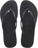 Havaianas Slim Crystal Sw II teenslippers met siersteen zwart online kopen