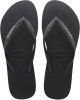 Havaianas Slim Glitter II teenslippers zwart online kopen