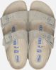 Birkenstock Arizona zachte voetbedden Suede lederen sandalen , Grijs, Heren online kopen