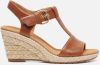 Gabor Comfort sandalen met sleehak cognac online kopen