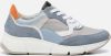 Gabor 86.475.36 Grey Blue Orange Lage sneakers online kopen