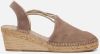 Toni Pons Tremp suède espadrilles taupe online kopen